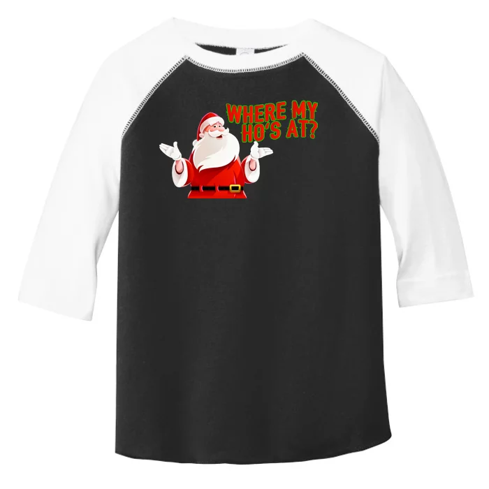 Where My Hoe's At Toddler Fine Jersey T-Shirt