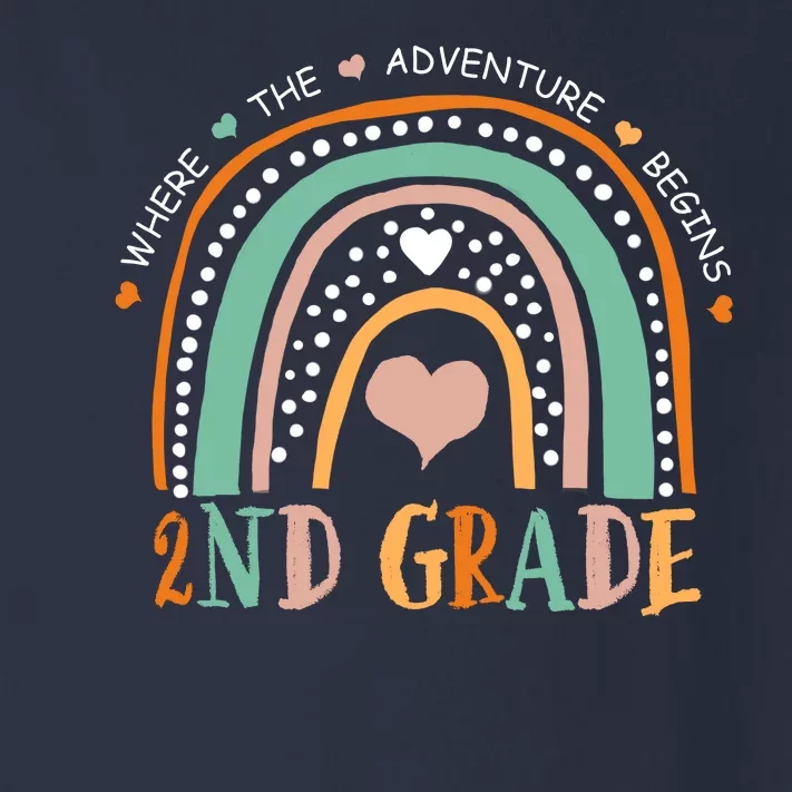 Where The Adventure Begins 2nd Grade Toddler Long Sleeve Shirt