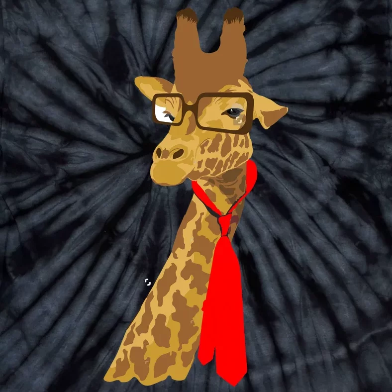 Where Would a Giraffe Wear a Tie? - Red Neck Tie Tie-Dye T-Shirt