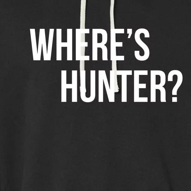 Where's Hunter President Trump Garment-Dyed Fleece Hoodie