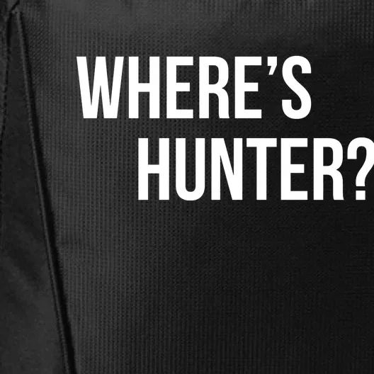 Where's Hunter President Trump City Backpack