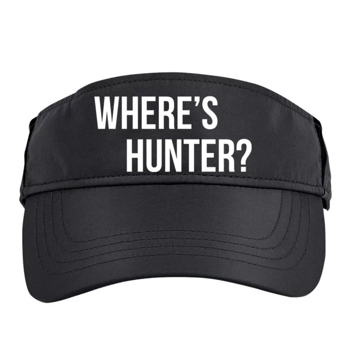 Where's Hunter President Trump Adult Drive Performance Visor