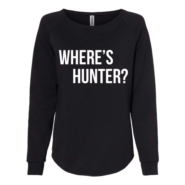 Where's Hunter President Trump Womens California Wash Sweatshirt