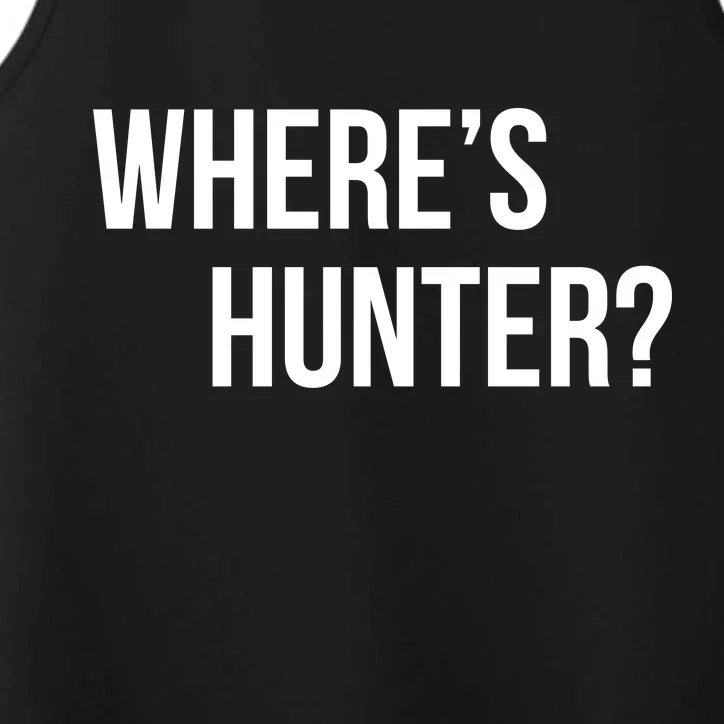 Where's Hunter President Trump Performance Tank