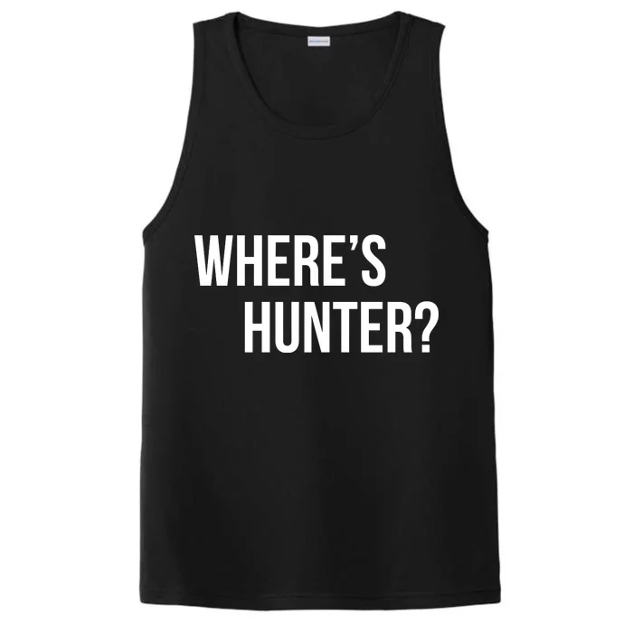 Where's Hunter President Trump Performance Tank