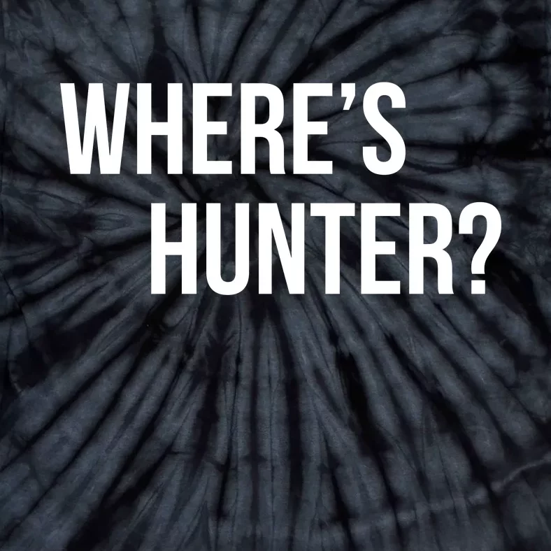 Where's Hunter President Trump Tie-Dye T-Shirt