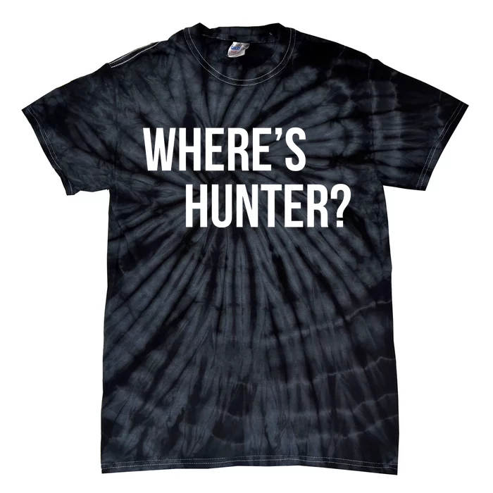 Where's Hunter President Trump Tie-Dye T-Shirt