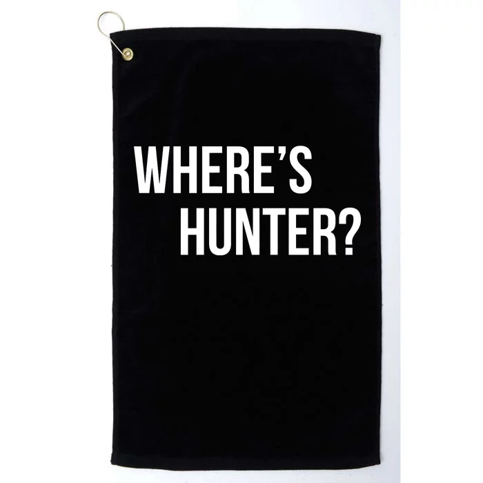 Where's Hunter President Trump Platinum Collection Golf Towel