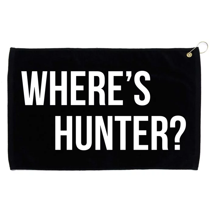 Where's Hunter President Trump Grommeted Golf Towel