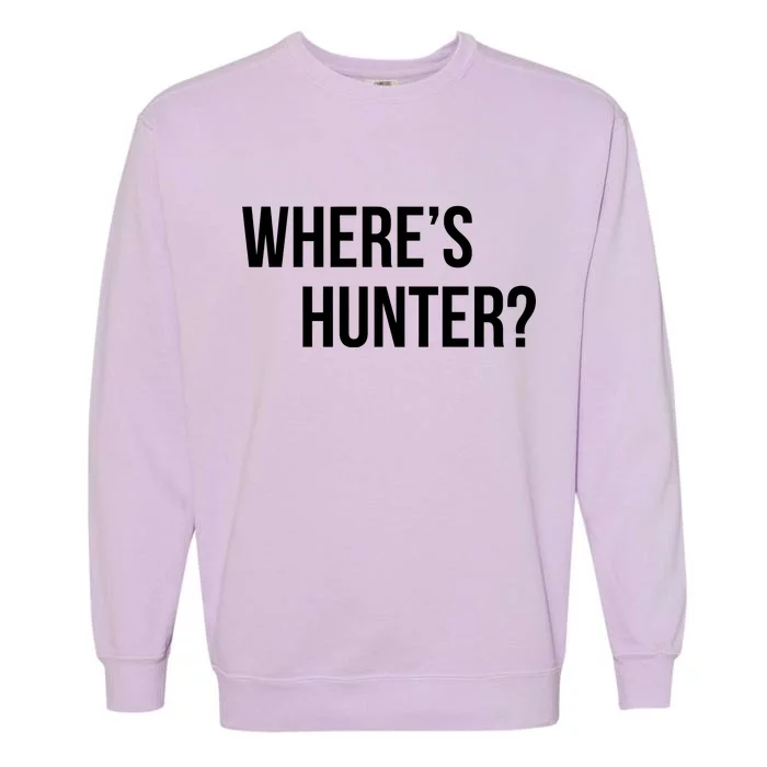 Where's Hunter President Trump Garment-Dyed Sweatshirt