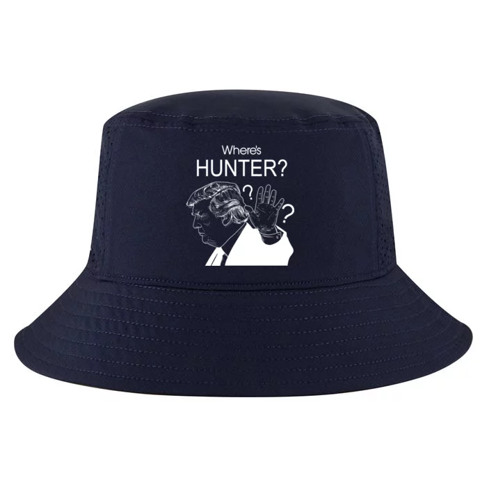 Where's Hunter Trump Rally Cool Comfort Performance Bucket Hat