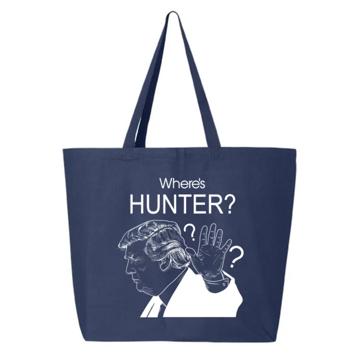 Where's Hunter Trump Rally 25L Jumbo Tote