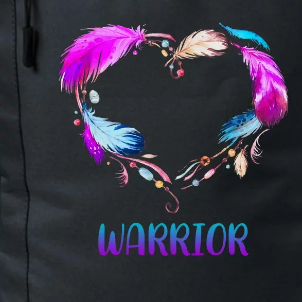 Warrior Heart Feather Graphic Daily Commute Backpack