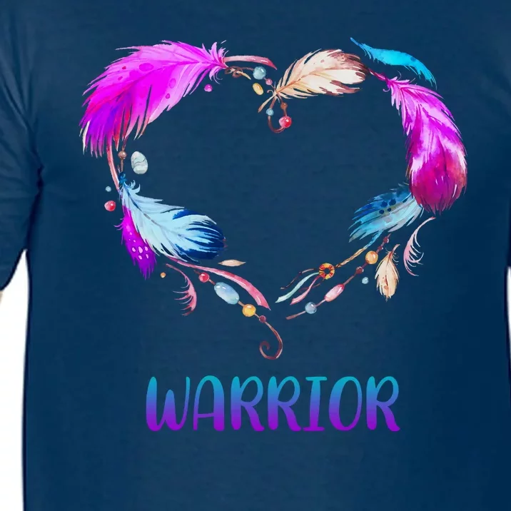 Warrior Heart Feather Graphic Comfort Colors T-Shirt