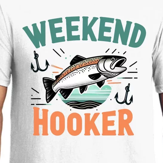 Weekend Hooker Fishing Pajama Set