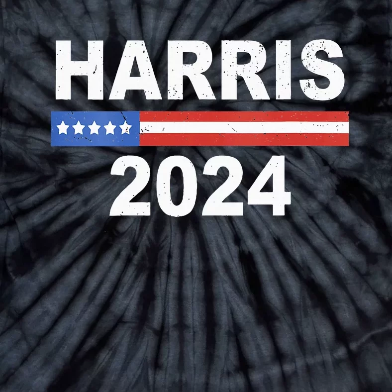 Wo Harris For President Election Kamala Harris 2024 Tie-Dye T-Shirt