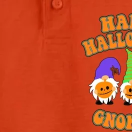 Wo Halloween Fall Pumpkins And Gnomes Cool Gift Dry Zone Grid Performance Polo