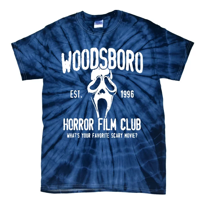 Woodsboro Horror Film Club Tie-Dye T-Shirt