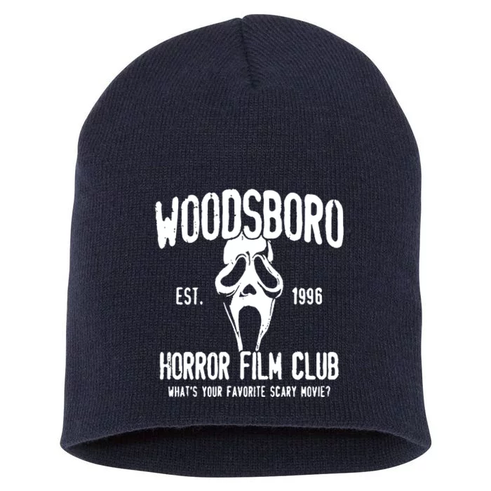 Woodsboro Horror Film Club Short Acrylic Beanie