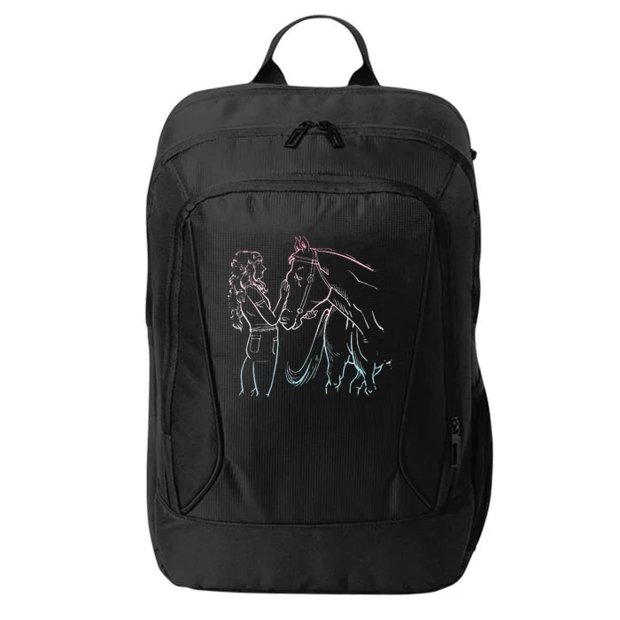 With Horse For Horseback Riding Horse City Backpack