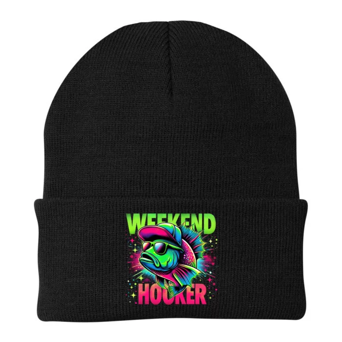 Weekend Hooker Funny Fish Knit Cap Winter Beanie