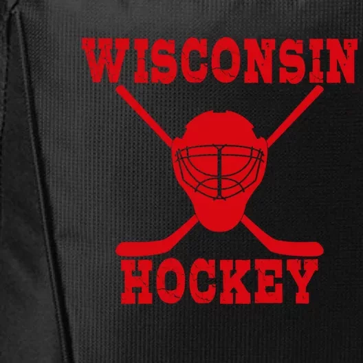 Wisconsin Hockey Gift City Backpack