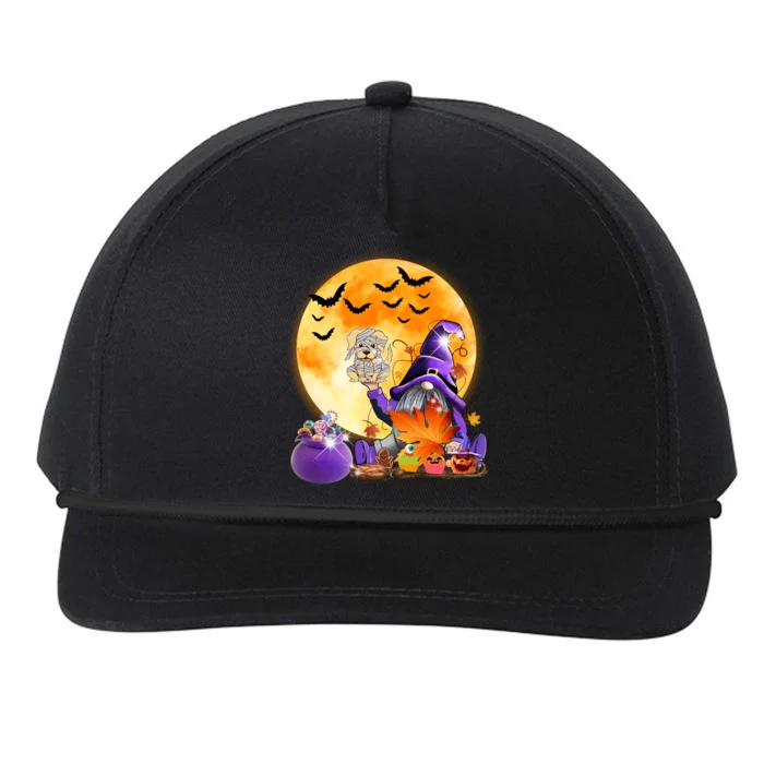 Witch Halloween Gnome Costume Pumpkin Mummy Dog Costume Funny Gift Snapback Five-Panel Rope Hat