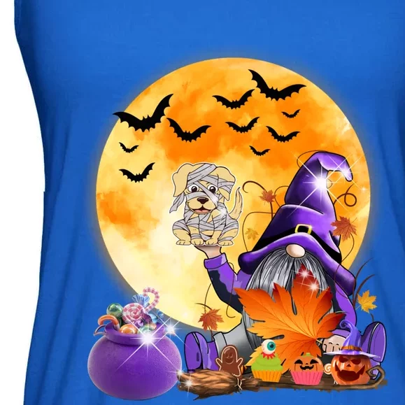 Witch Halloween Gnome Costume Pumpkin Mummy Dog Costume Funny Gift Ladies Essential Flowy Tank