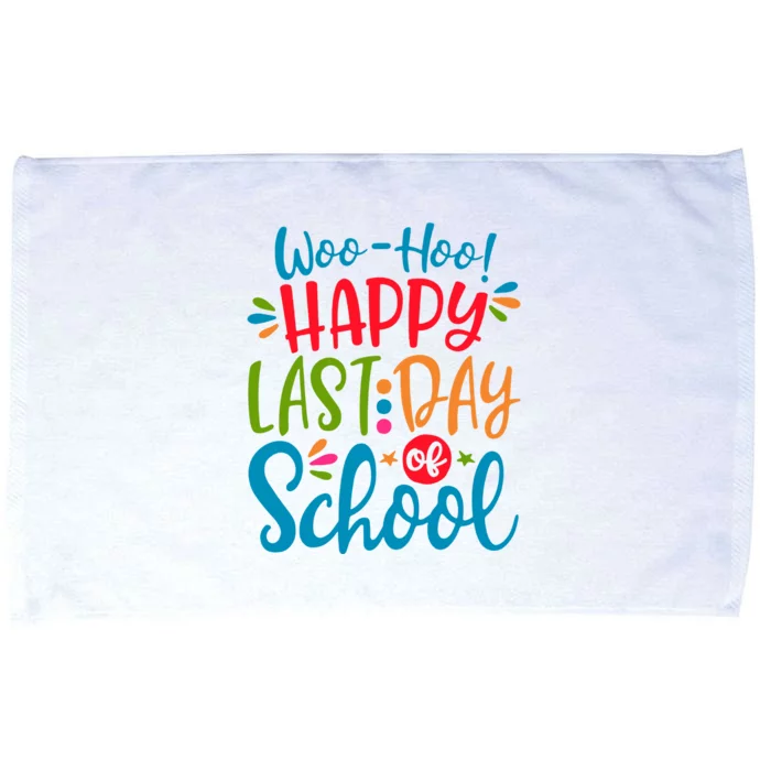 Woo Hoo Happy Last Day Of School Microfiber Hand Towel