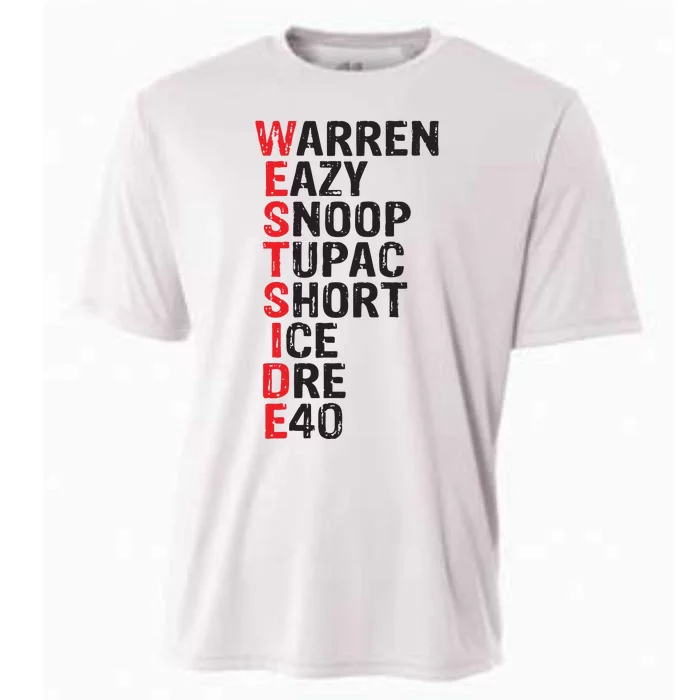 Westside Hip Hop Rap Music Legends Cooling Performance Crew T-Shirt