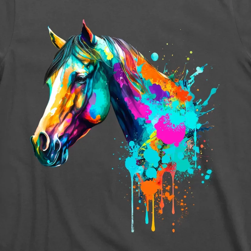 Watercolor Horse Head T-Shirt