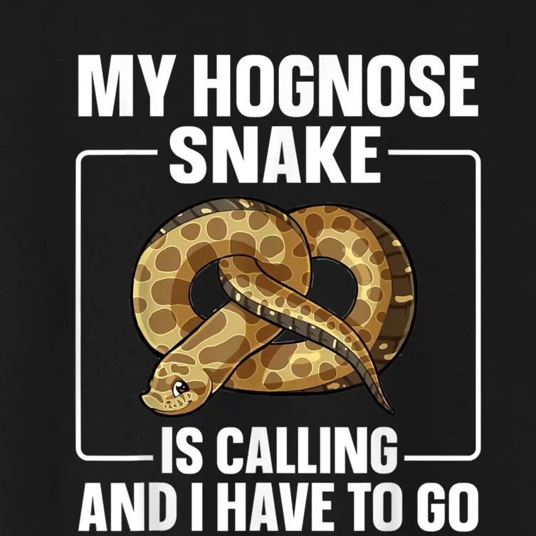 Western Hognose Hoggy Hognose Snake Women's Crop Top Tee