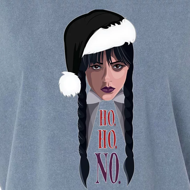 Wednesday Holiday Ho Ho No Gift Garment-Dyed Women's Muscle Tee