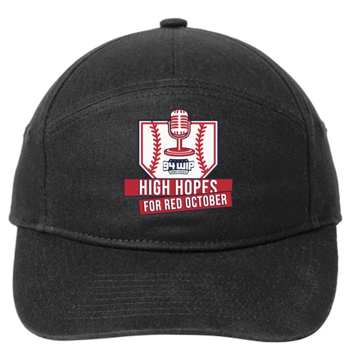 Wip High Hopes For Red October 7-Panel Snapback Hat