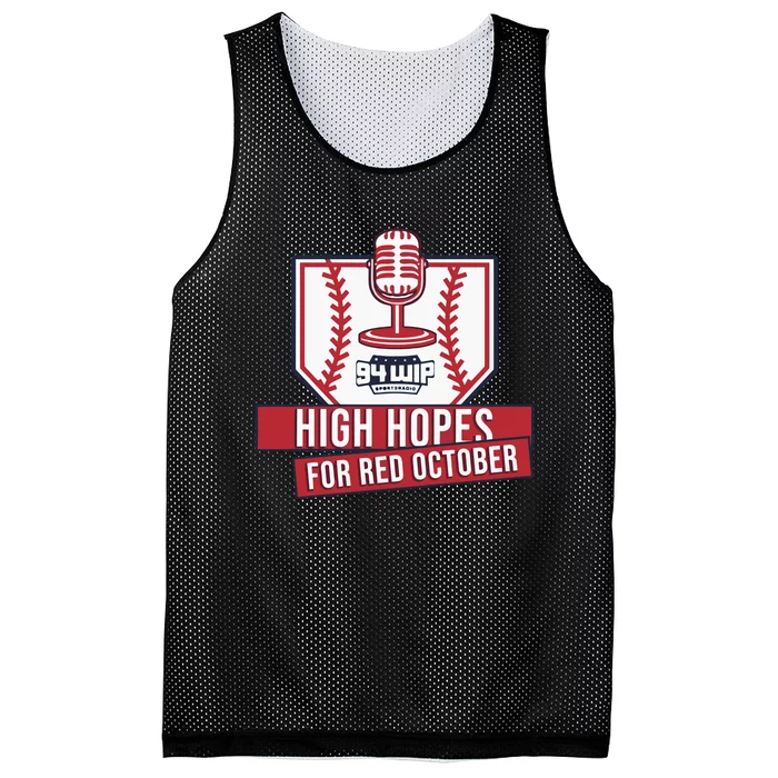 Wip High Hopes For Red October Mesh Reversible Basketball Jersey Tank