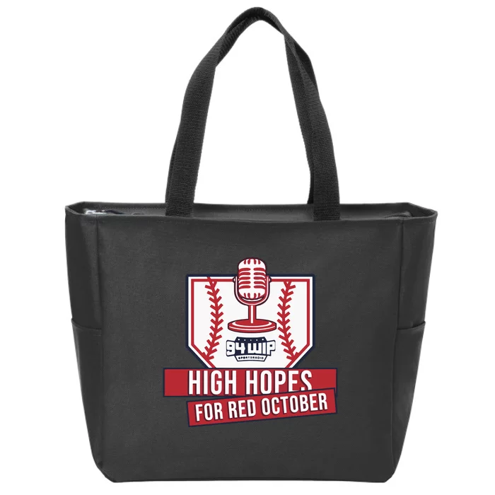 Wip High Hopes For Red October Zip Tote Bag