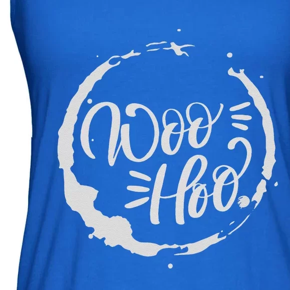 WHOO HOO HalloweenCollegeSchool Fun For Every Age. Ladies Essential Flowy Tank