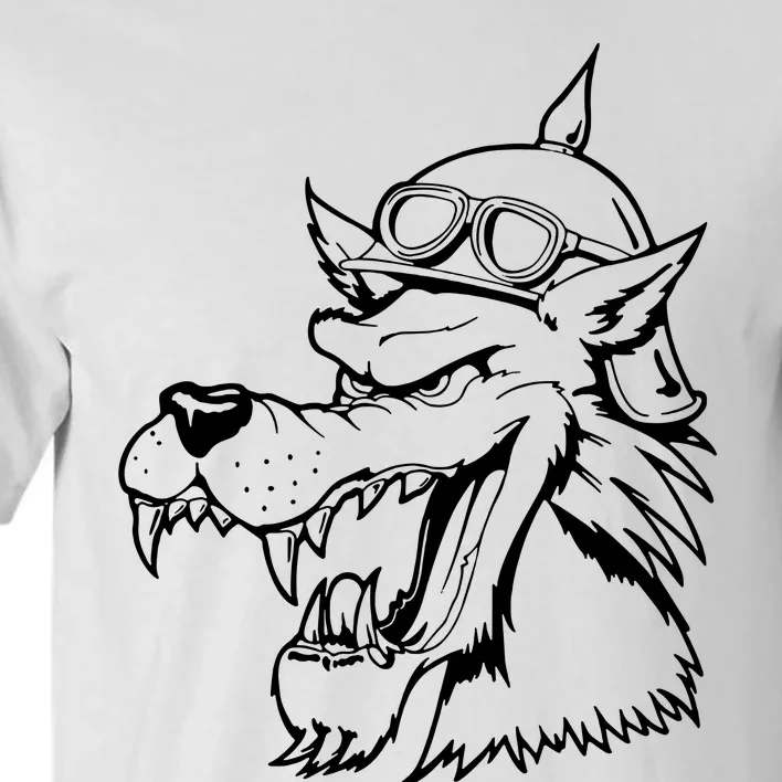 Wolf Head Head Tall T-Shirt