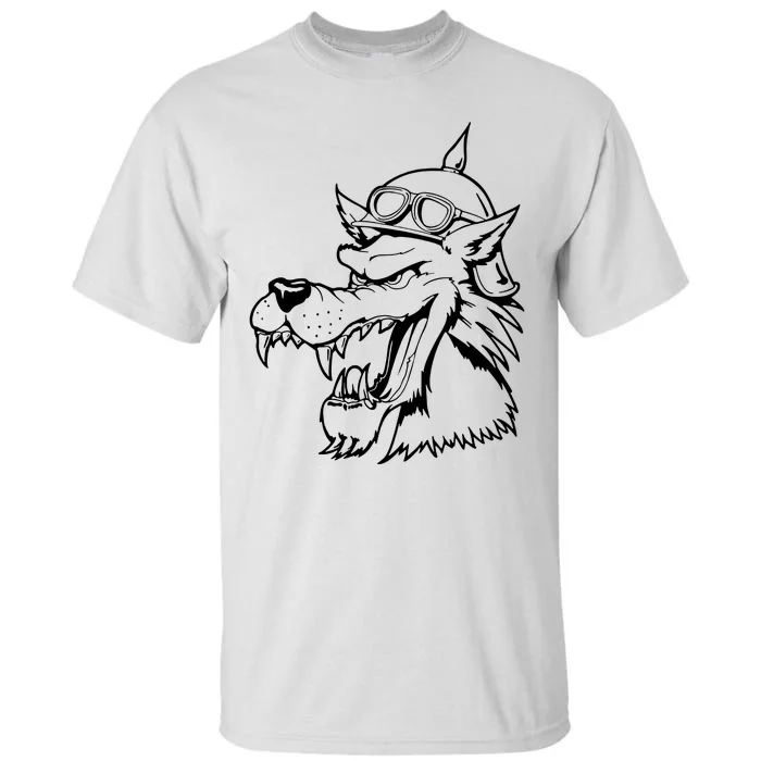 Wolf Head Head Tall T-Shirt