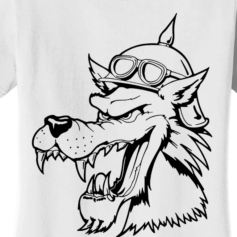 Wolf Head Head Women's T-Shirt