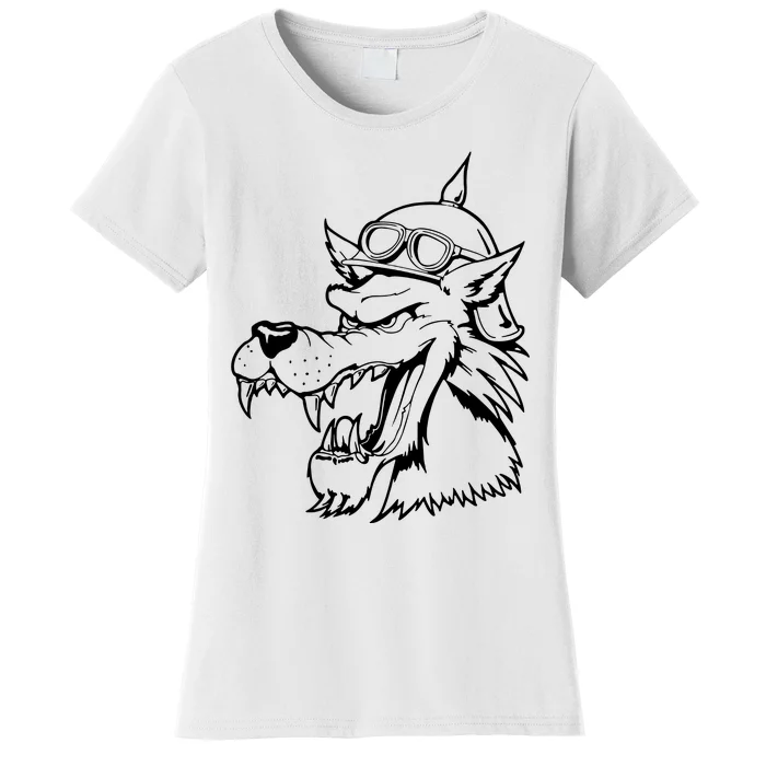 Wolf Head Head Women's T-Shirt