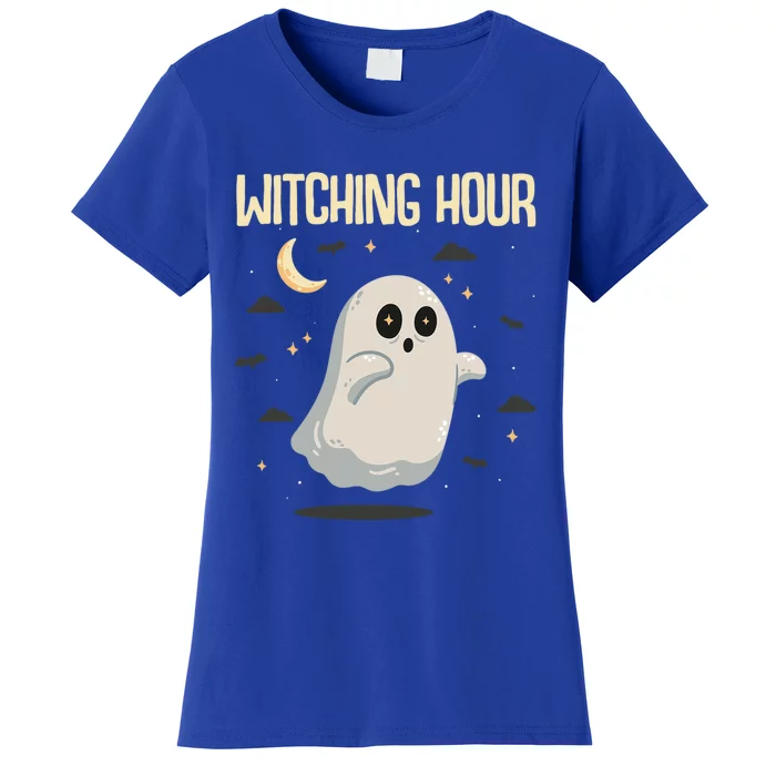 Witching Hour Halloween Ghost Spirits Cute Gift Women's T-Shirt