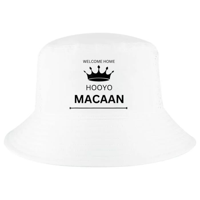 Welcome Home Hooyo Macaan Cool Comfort Performance Bucket Hat