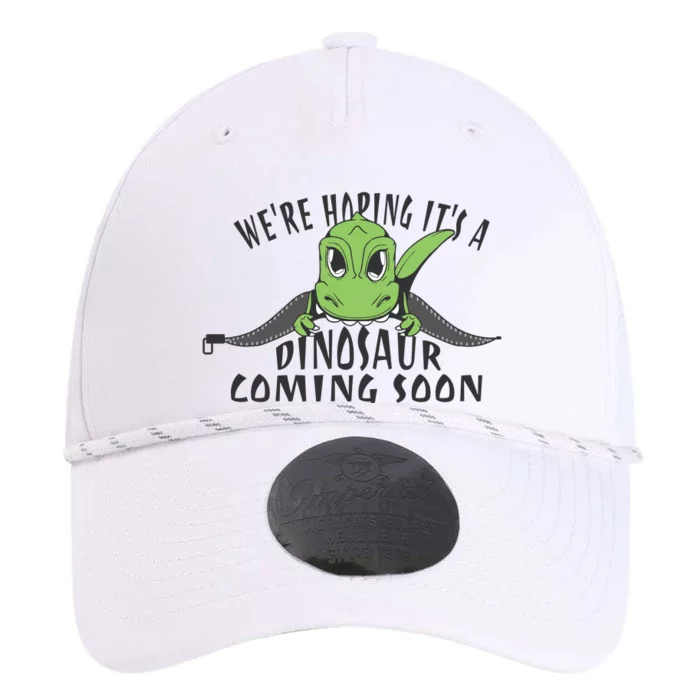 We're Hoping It's A Dinosaur Coming Soon Pregnancy Announcement Performance The Dyno Cap