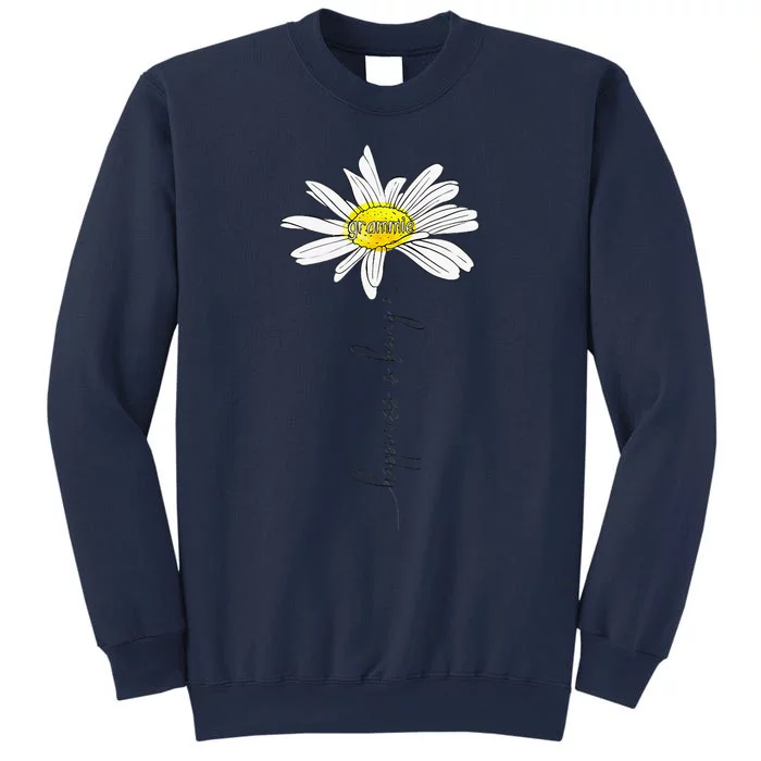 Womens Happiness Is Being A Grammie Daisy Mother's Day Gifts Sweatshirt