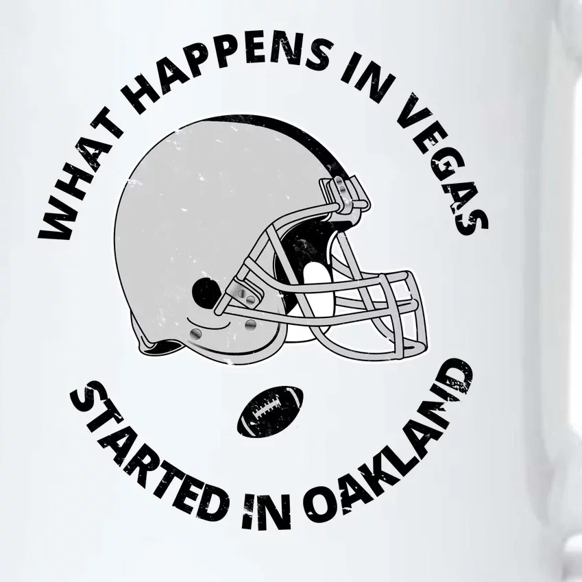 What Happens In Vegas Started In Oakland Black Color Changing Mug