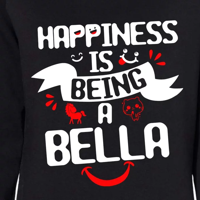 Women Happiness Is Being A Bella Best Grandma T Womens California Wash Sweatshirt