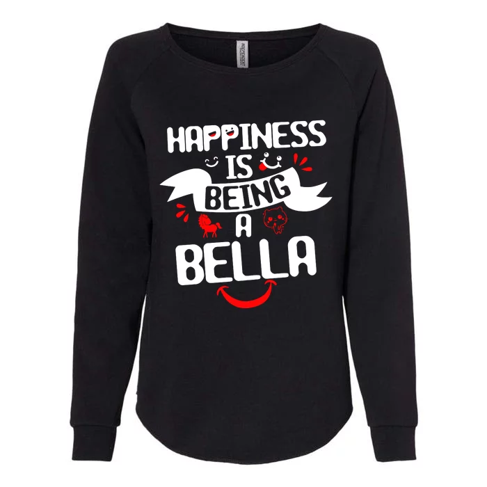 Women Happiness Is Being A Bella Best Grandma T Womens California Wash Sweatshirt