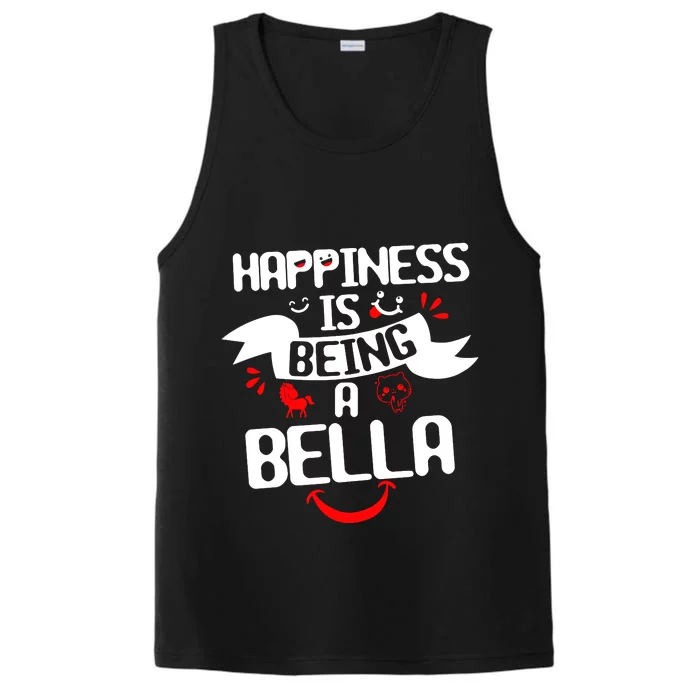 Women Happiness Is Being A Bella Best Grandma T Performance Tank