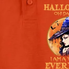 Witch Halloween I Am A Witch Everyday Happy Halloween Funny Gift Dry Zone Grid Performance Polo